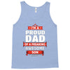 proud dad son Tank Top