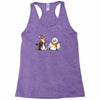 the owl and the weasel Racerback Tank