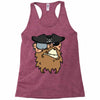 pirates face Racerback Tank