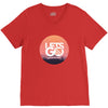 Lets Go V-Neck Tee