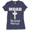 moab military mother of all bombs Ladies Fitted T-Shirt
