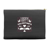 happy valentine's day Accessory Pouches