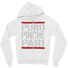 puro pinche pari funny Zipper Hoodie