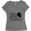 one more chance Women's Triblend Scoop T-shirt