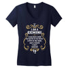 i am a gemini Women's V-Neck T-Shirt