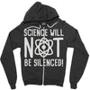 science will not be silenced Zipper Hoodie