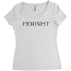 Feminist Women's Triblend Scoop T-shirt