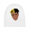 abstract design of xxxtentacion Baby Beanies