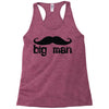moustache Racerback Tank