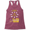 life is better1 Racerback Tank