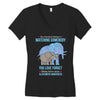 alzheimer Women's V-Neck T-Shirt