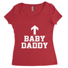 baby daddy funny new Women's Triblend Scoop T-shirt