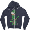 organic pirate Zipper Hoodie