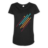 DMG Roll Maternity Scoop Neck T-shirt