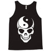 yin yang skull Tank Top