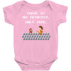 there is no princess Baby Bodysuit