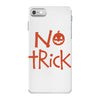 no trick pumpkin halloween iPhone 7 Case