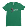 dragon training Ladies Fitted T-Shirt