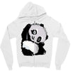 happy panda Zipper Hoodie