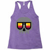 sunset skull Racerback Tank