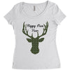 happy new year Women's Triblend Scoop T-shirt
