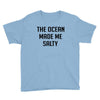The Ocean Made Me Salty Youth Tee