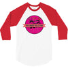 mustache 3/4 Sleeve Shirt