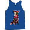 floral fox Tank Top