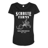 Schrute Farms Maternity Scoop Neck T-shirt
