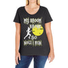 halloween runner Ladies Curvy T-Shirt