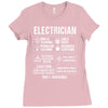 Electrician Ladies Fitted T-Shirt