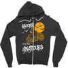 motorcycle riders Zipper Hoodie