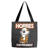 Hobbes For President Tote Bags