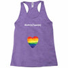 Worth The Wait Rainbow Racerback Tank