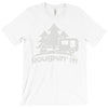 roughin' it roughing trailer camping camp T-Shirt