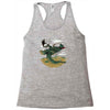 morning commute Racerback Tank
