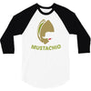 mustachio 3/4 Sleeve Shirt