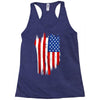 sa distress flag cool american Racerback Tank