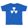 biohazard logo die cut vinyl Toddler T-shirt