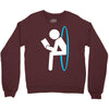 portal 2 dump Crewneck Sweatshirt