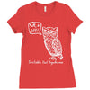 irritable owl syndrome Ladies Fitted T-Shirt