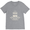 premium vintage 1975 classic perfectly aged limited edition V-Neck Tee