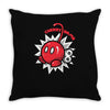 cherry bomb Throw Pillow