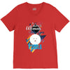 who loves poodle V-Neck Tee