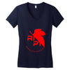 ript nerv Women's V-Neck T-Shirt