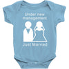 under new management   just married Baby Bodysuit