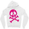pink pirate Zipper Hoodie