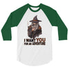i want you for an adventure 3/4 Sleeve Shirt