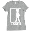 lmao laughing Ladies Fitted T-Shirt
