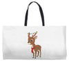 christmas deer Weekender Totes